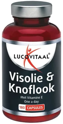 Lucovitaal Visolie & knoflook 180 Capsules