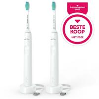 Philips HX3675/13 Duo Tandenborstel Wit - thumbnail