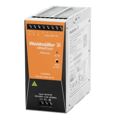 Weidmüller 1478130000 DIN-rail netvoeding 24 V/DC 10 A 240 W Inhoud 1 stuk(s) Weidmüller 1478130000 DIN-rail netvoeding 24 V/DC 10 A 240 W Inhoud 1 stuk(s)