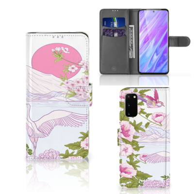 Samsung Galaxy S20 | Telefoonhoesje | Met pasjeshouder | Bird Standing