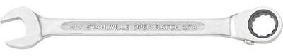 Stahlwille 41473434 OPEN RATCH 17a 9/16 15° Steek-ringratelsleutel