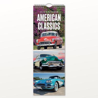 American Classics Slimline Kalender 2026