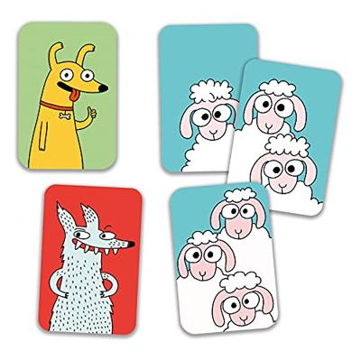 Swip'Sheep kaartspel DJECO rood