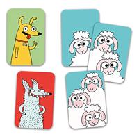 Swip'Sheep kaartspel DJECO rood - thumbnail