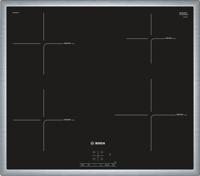 Bosch Serie 4 PUE645BF1E kookplaat Zwart, Roestvrijstaal Ingebouwd Zone van inductiekookplaat 4 zone(s) - thumbnail