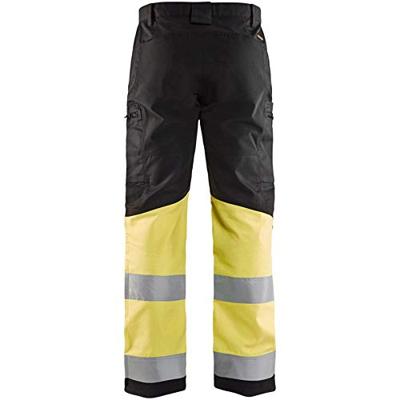 Blåkläder Werkbroek met stretch High-Vis 15511811 | Zwart/High-Vis Geel | Maat 48 - 7330509539842
