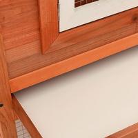 Konijnenhok dubbel groot - thumbnail