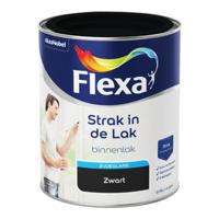 Flexa Strak in de Lak Binnenlak Zijdeglans - Zwart - thumbnail