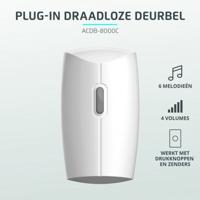 Draadloze deurbel, ACDB-8000C - thumbnail