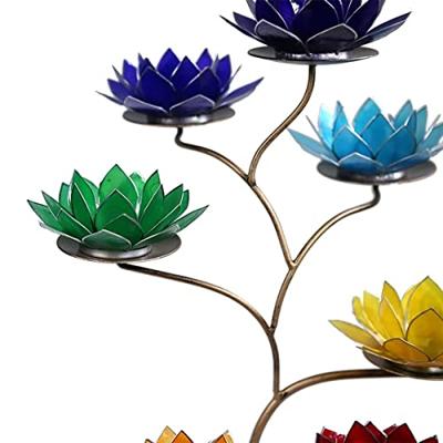 Chakra Lotus Display Metaal Chakra Lotus Display Metaal