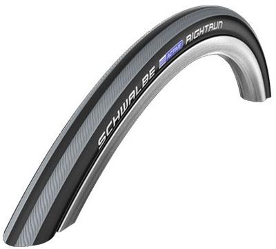 Schwalbe right run buitenband 24x1 (25-540) grijs/zwart active line