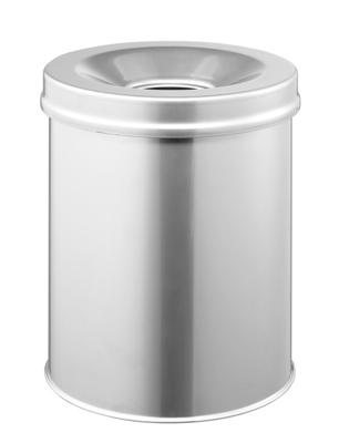 Durable SAFE rund 15 330523 Prullenbak 15 l (Ø x h) 260 mm x 357 mm Staal Zilver 1 stuk(s) Durable SAFE rund 15 330523 Prullenbak 15 l (Ø x h) 260 mm x 357 mm Staal Zilver 1 stuk(s)