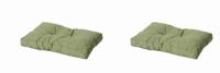 Kussen Florance lounge 60x43 Basic groen (2 stuks) Madison - Madison - thumbnail