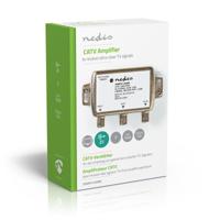 Nedis samp41120me catv versterker max. 9 db versterking 85 - 1218 mhz 2 uitgangen retourkanaal -4,5 db 5 - 65 mhz f - thumbnail