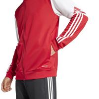 adidas Squadra 25 Hooded Trainingsjack Rood Wit - thumbnail