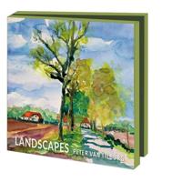 Kaartenmapje Landscapes, Peter van Tilburg 10 Stuks - thumbnail