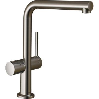 Hansgrohe Talis M54 ééngreeps keukenmengkraan 270 met stopkraan voor vaatwasser, rvs look