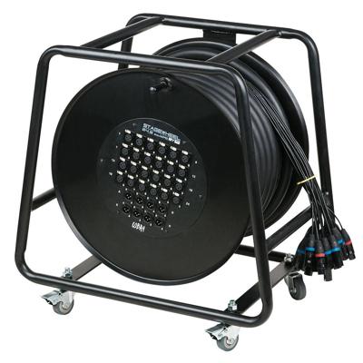 DAP CobraX multikabel op haspel 24 in 8 uit 30m DAP CobraX multikabel op haspel 24 in 8 uit 30m