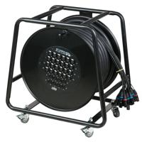 DAP CobraX multikabel op haspel 24 in 8 uit 30m - thumbnail