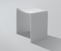 Wiesbaden Solid surface kruk 40 x 30 x 42,5 cm mat wit - thumbnail
