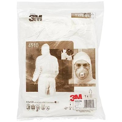 3M 4532+WL Beschermpak 4532+ Maat: L Wit