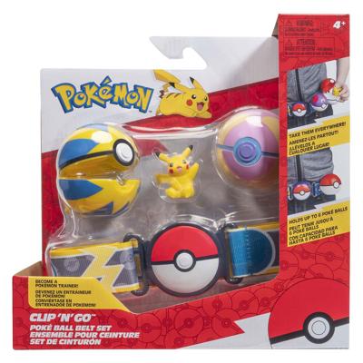 Pokémon Pikachu Clip 'N' Go belt set