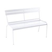 Fermob Luxembourg tuinbank met rugleuning Cotton white - thumbnail