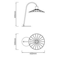 Brilliant TafellampLeika - 93103/76 - thumbnail