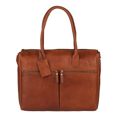 Burkely Vintage Valerie Laptop Bag 15.6"-Cognac