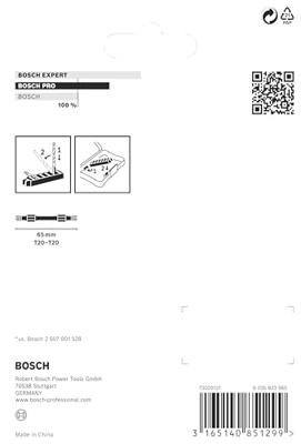 Bosch Accessoires Schroefbit tweezijdig Impact Control T20, 65 mm 8x - 2608522339 Bosch Accessoires Schroefbit tweezijdig Impact Control T20, 65 mm 8x - 2608522339