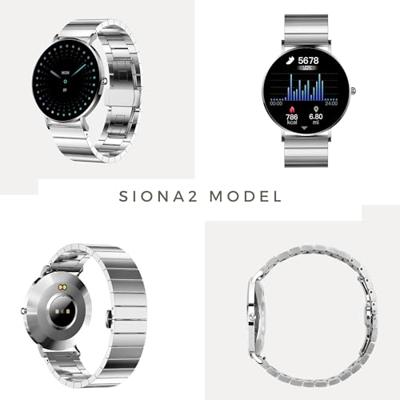 XCOAST SIONA 2 Smartwatch Zilver - thumbnail