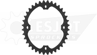 ESJOT Chain wheel 520 38z steel black