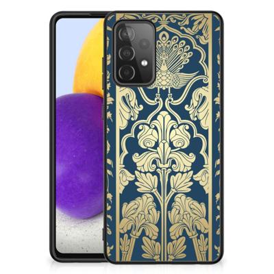 Samsung Galaxy A72 (5G/4G) Bloemen Hoesje Beige Flowers