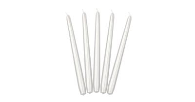 Dinerkaarsen Parelmoer Metallic 24cm (10st)