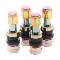 Set ventielen voor band Japan Racing V2 - NEOCHROME Aluminium - thumbnail