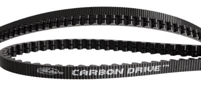 Gates cdx belt carbon drive 130 tands zwart