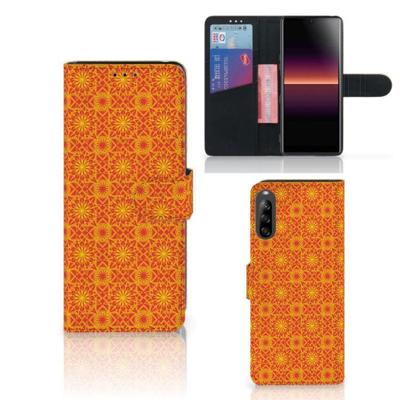Sony Xperia L4 | Telefoon Hoesje | Batik Oranje