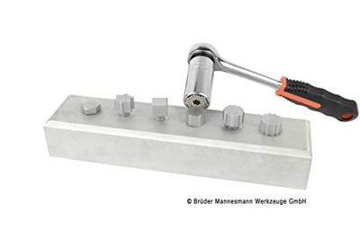 Brüder Mannesmann M00190 Dopsleutel-bitinzet 3-delig Brüder Mannesmann M00190 Dopsleutel-bitinzet 3-delig