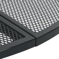 5-delige Tuinset stapelbaar gepoedercoat staal antracietkleur - thumbnail