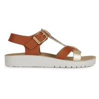 Kindersandalen J45EA Costarei Girl GEOX® bruin - thumbnail