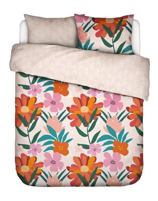 Covers En Co Covers & Co No Wallflower Dekbedovertrek - Lits-jumeaux (240x200/220 Cm + 2 Slopen) - Percal Katoen - Multi