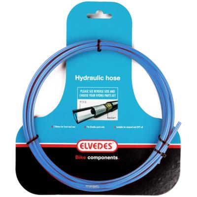 Elvedes hydraulische leiding met ptfe voering en kevlar protectie blauw (3 meter op kaart)