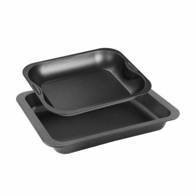 Set van 2 rechthoekige ovenschalen - ZENKER - Special Cooking - 37 x 27 en 28 x 23 cm
