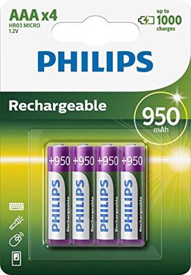 Philips HR03 Oplaadbare AAA batterij (potlood) NiMH 900 mAh 1.2 V 4 stuk(s)