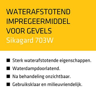 Sikagard 703 W Impregneermiddel - 5ltr