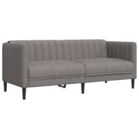 2-delige Loungeset stof taupe - thumbnail
