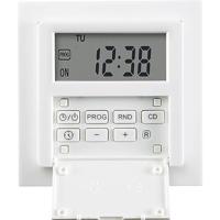Sygonix SY-4504968 Inbouwtimer Digitaal Weekprogramma 1800 W Countdown-functie, Incl. opzetframe, START/STOP functie, Programmeerfunctie, Toevalsfunctie, - thumbnail