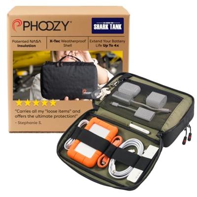 Phoozy TechCapsule accessories organiser - Black