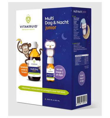 Vitakruid Multi Dag & Nacht Junior 100% Vegan
