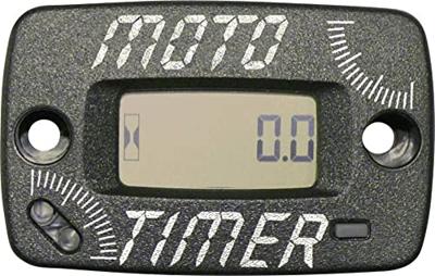 Motogroup Bedrijfsurenteller LCD-display 12,7 mm x 24,5 mm, cijferhoogte: 6 mm